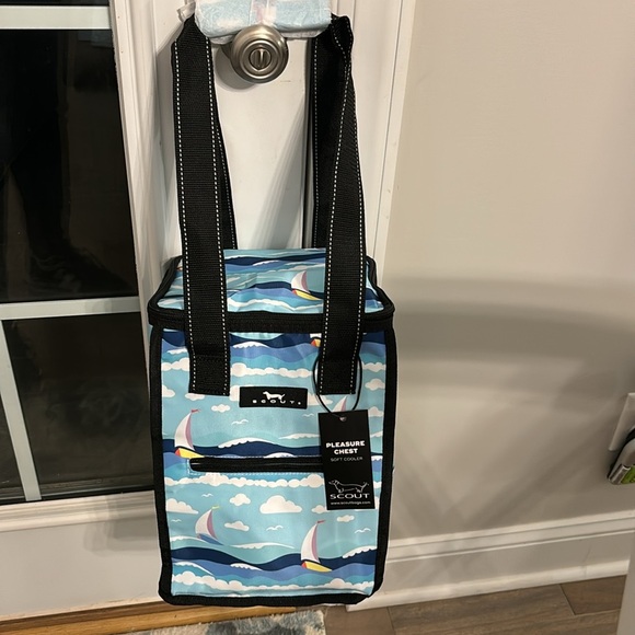 NEW WITH TAGS Scout Totes Ma Boats Pleasure Chest Soft Cooler - Picture 8 of 16